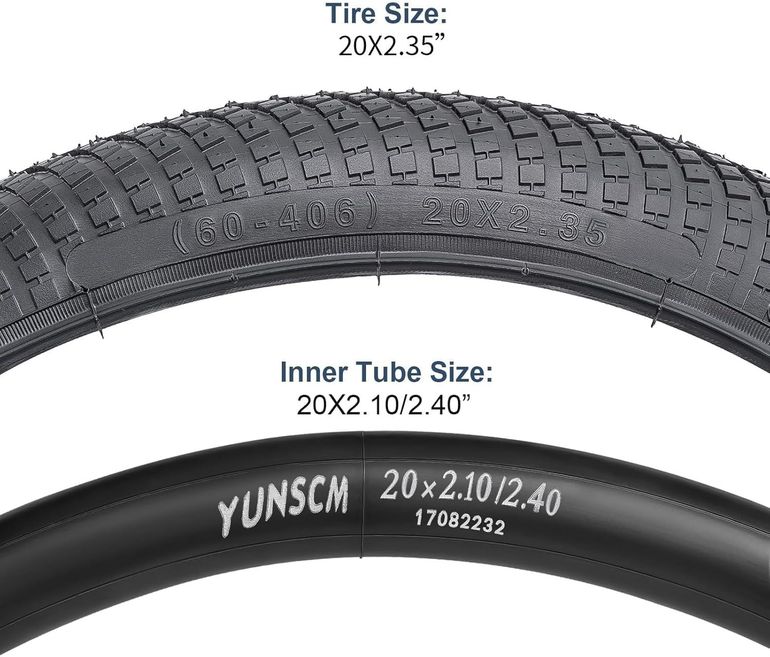 Used YunSCM Neumáticos 20x2.35 + Cámaras + tiras + desmontables 2026 bike — image 6 of 10