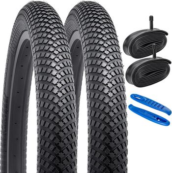 Used YunSCM Neumáticos 20x2.35 + Cámaras + tiras + desmontables 2026 bike — image 1 of 10