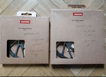 Used Avid Sram Centerline rotor set bike — image 2 of 2