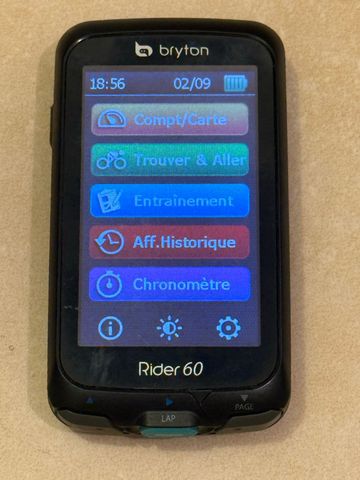 Tweedehands 2015 Rider 60 GPS Computer Cycling Accessories