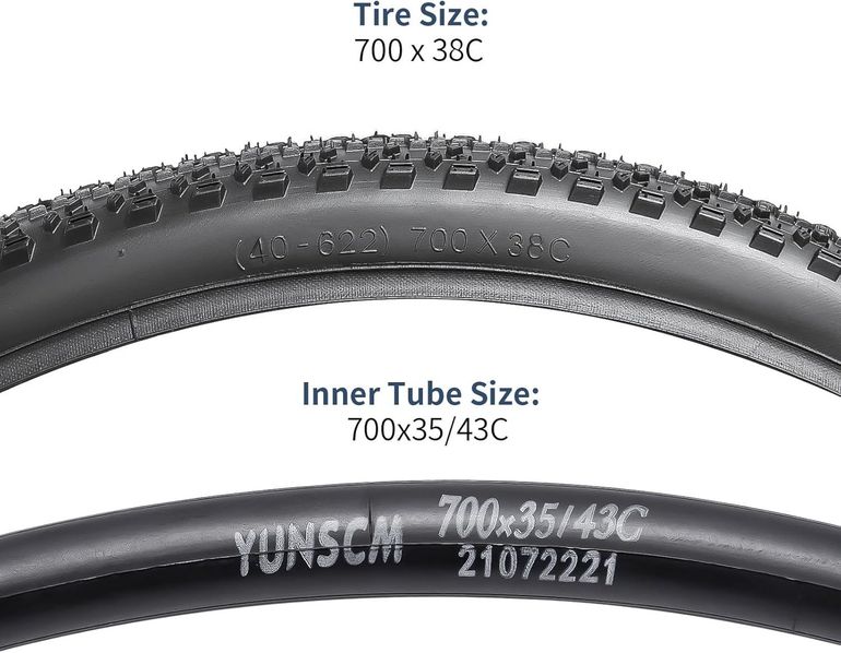 Used YunSCM Neumáticos 700x38C + cámaras + tiras + desmontables 2026 bike — image 5 of 8
