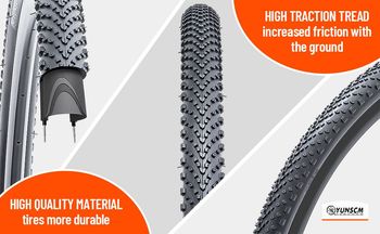 Used YunSCM 2 Neumáticos 700x38C 60TPI nailon, plegables, a prueba de pinchazos 2026 bike — image 7 of 10