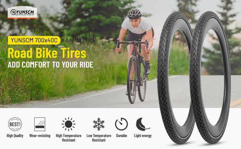 Used YunSCM Neumáticos 700x40C reflectantes antipinchazos 2026 Tyres & Tubes