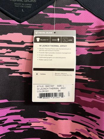 Used Pearl Izumi W launch thermal jersey bike — image 2 of 3