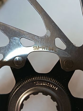 Used Shimano RT64 203 mm 2025 bike — image 2 of 3