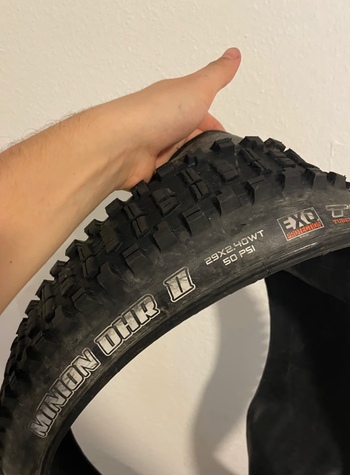 Maxxis minion dhr II exo protection 29 x 2.40 Tubeless Ready 2024 Tyres & Tubes usato