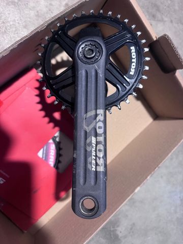 Używany Rotor 2INpower SL Drivetrain & Pedals
