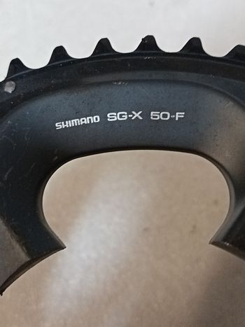Used Shimano SG X 50 dents 110 2025 bike — image 1 of 2