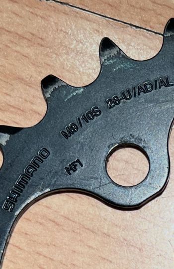 Used Shimano FC-M590 26t Chainring bike — image 2 of 2