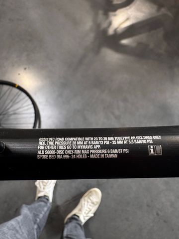 Tweedehands Mavic Open Pro UST Disc Wheelset bike — afbeelding 9 van 9