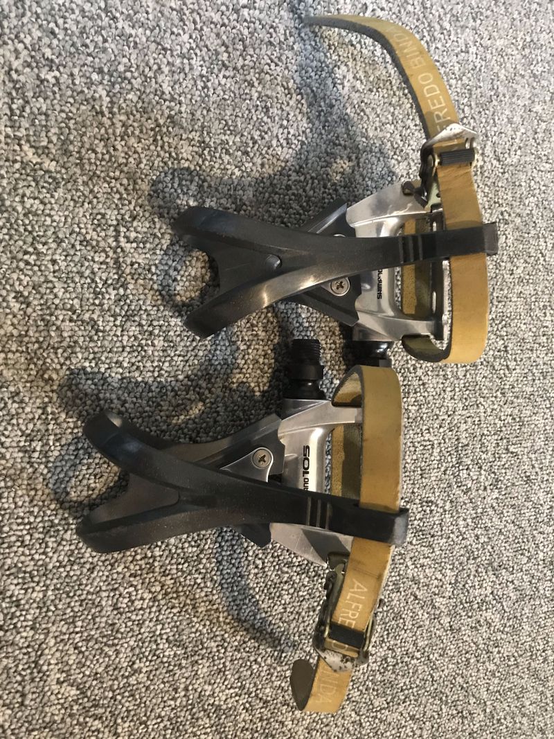Used Shimano PD-1050 1988 Drivetrain & Pedals