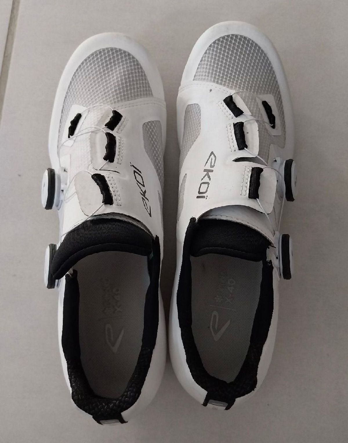 2025 EKOI Perf R4 LIGHT CARBON INSERT Bianco