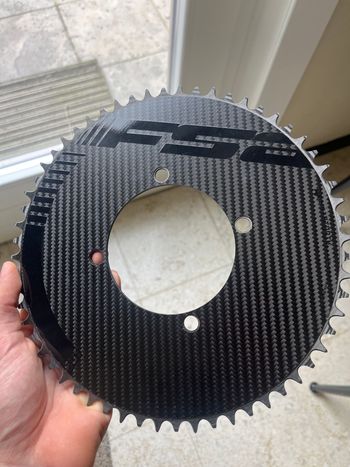 Fsa, one piece carbon chainring