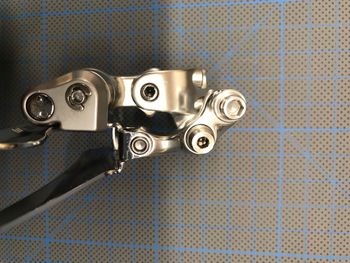 Used Shimano Dura-Ace FD-7410 Front Derailleur 1996 bike — image 4 of 5