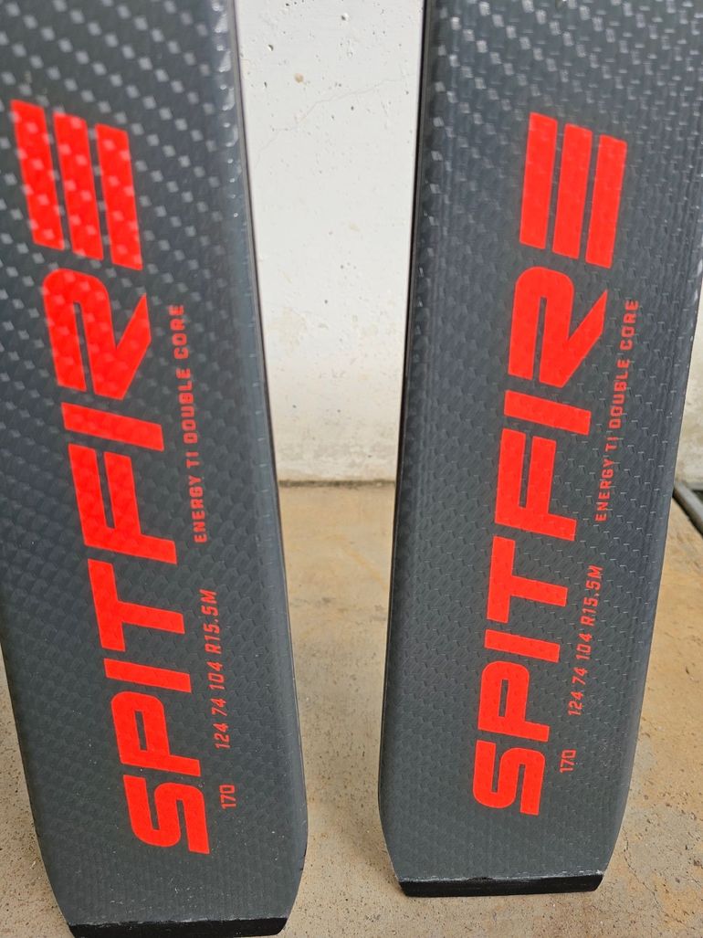 Used 2024 Spitfire DC 74 Pro Skis 170cm bike — image 3 of 6