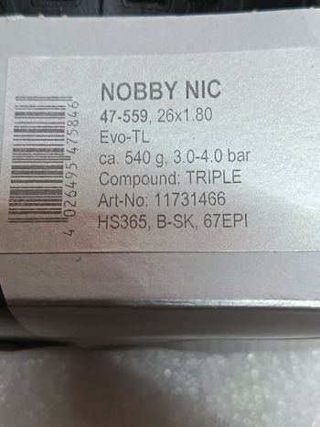 Used Schwalbe Nobby Nic Evo bike — image 3 of 4