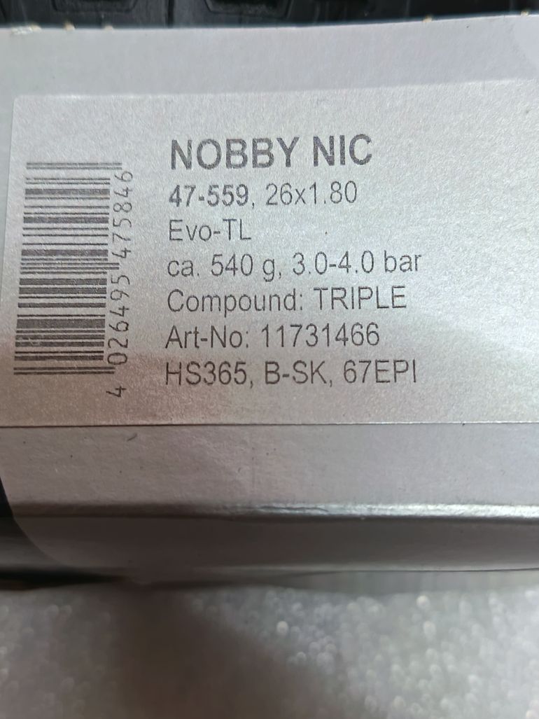 Used Schwalbe Nobby Nic Evo bike — image 3 of 4