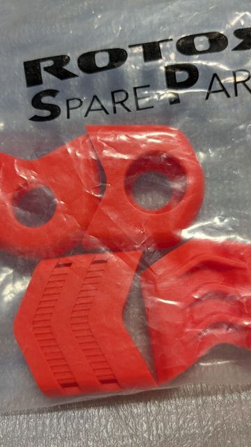 Gebrauchtes Rotor pédalier protection manchons orange bike — Bild 2 von 3