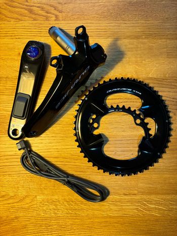 2025, Dura Ace R9200P Crankset 165mm 50/34 powermeter