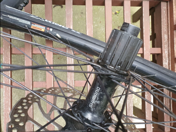 Used Wtb Wheels 29 MTB, rims with Shimano hubs bike — image 5 of 8