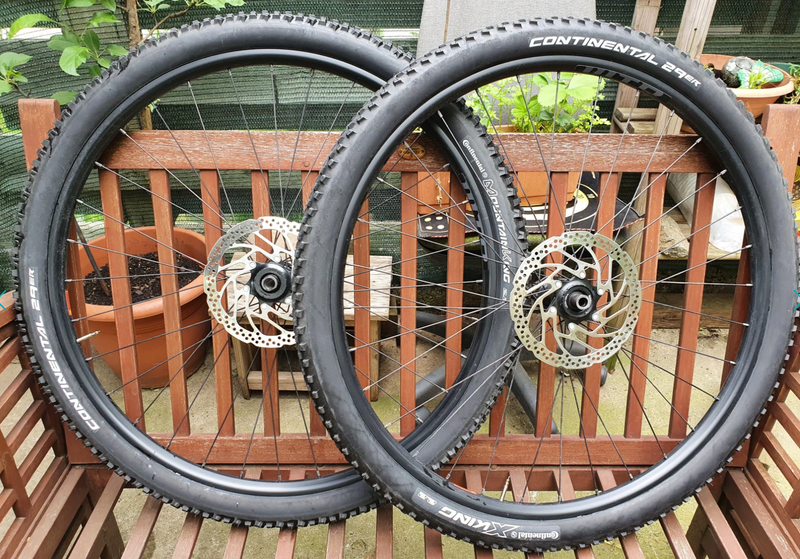 Käytetty Wtb Wheels 29 MTB, rims with Shimano hubs Wheels