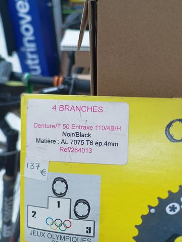 2018 O.Symetric Oval 52T 110mm bike usato — immagine 5 di 5