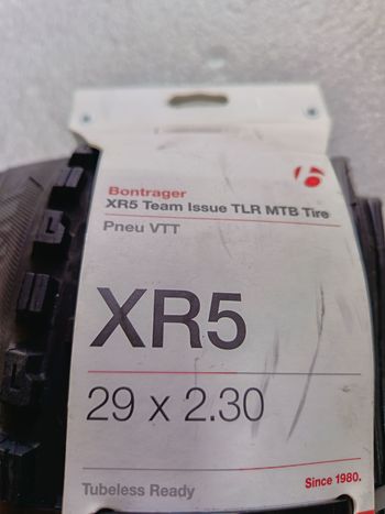 Used Bontrager SR5 Team Issue TLR bike