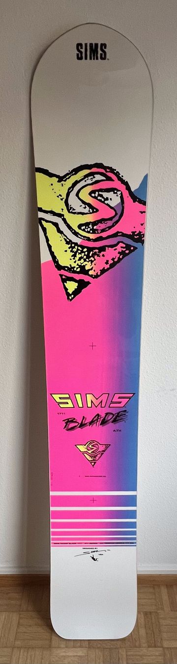 Used sims Blade 1711 ATV Snowboard 1992 Snowboarding & Splitboarding