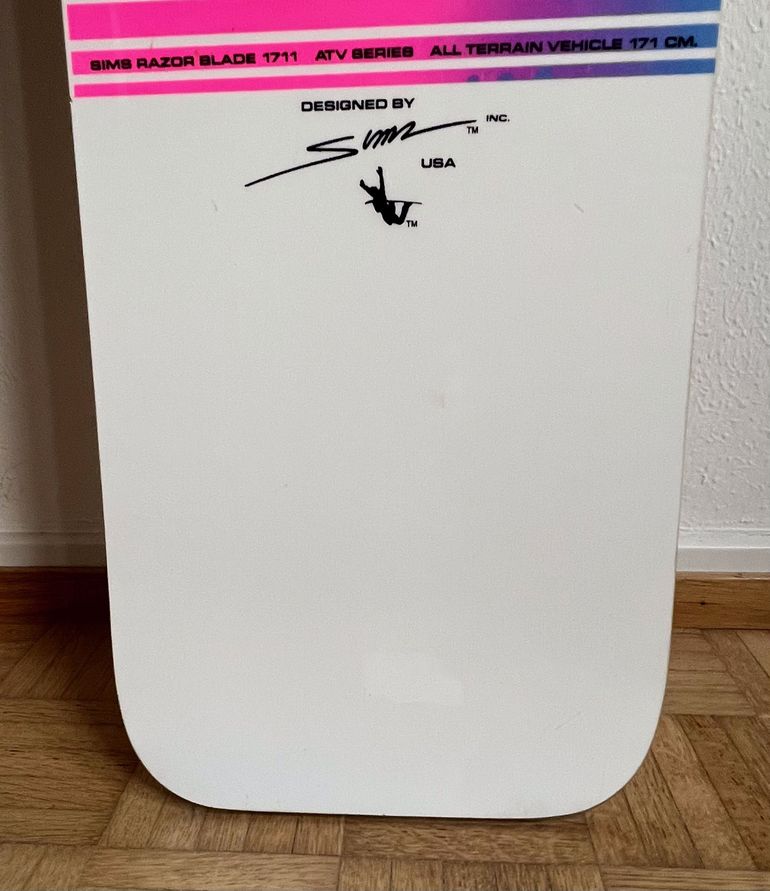 Used sims Blade 1711 ATV Snowboard 1992 bike — image 4 of 5