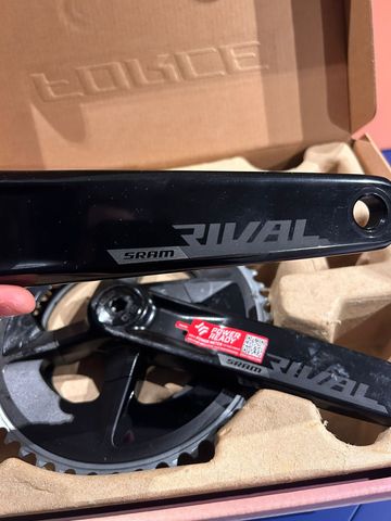 Used Sram Rival AXS 48T-35T Crankset 175mm bike — image 2 of 2