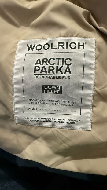 Used Woolrich Arctic Parka bike — image 5 of 5