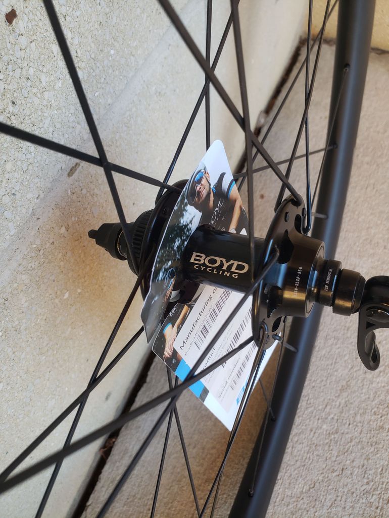 Used Boyd Prologue 44/44 Disc Brake XDR Wheelset bike — image 4 of 4