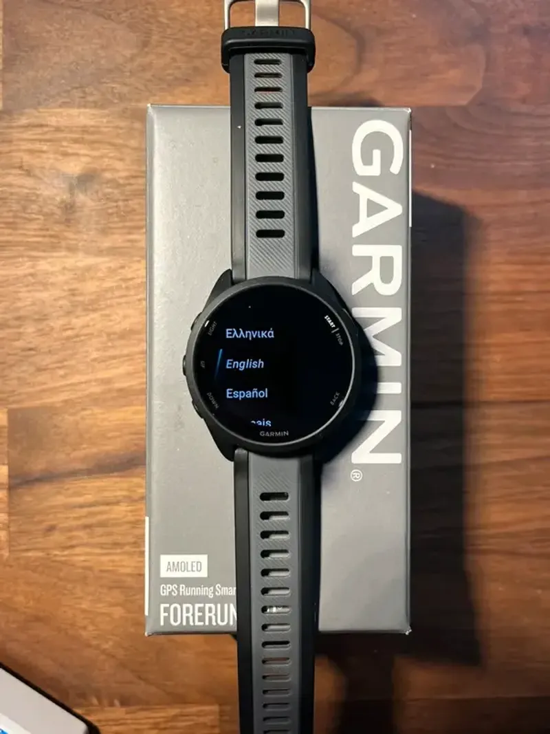 Used Garmin Forerunner 165 GPS Watch Electronics