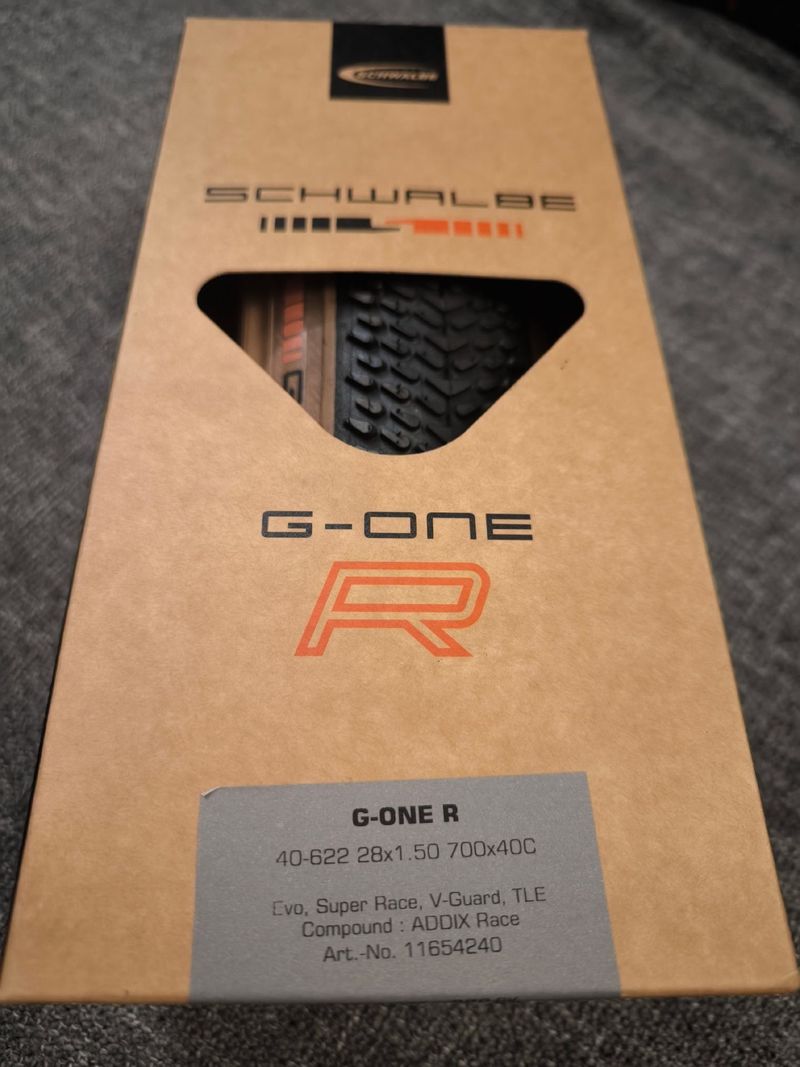 Used Schwalbe G-ONE R Tyres & Tubes