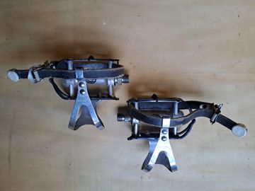 Gebrauchtes Rino Pedali corsa vintage Eroica Drivetrain & Pedals