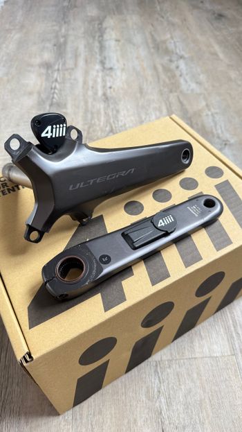 4iiii, Pédalier capteur de puissance dual Shimano Ultegra 172.5mm