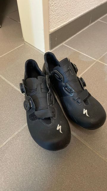 Specialized S-Works Road 6 Schuhe Größe 42 Cycling Shoes usato