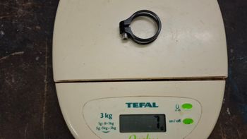 Collier De Selle Carbone 34.9mm X-PERIA Noir, Neuf, Pour Vélo Route/VTT