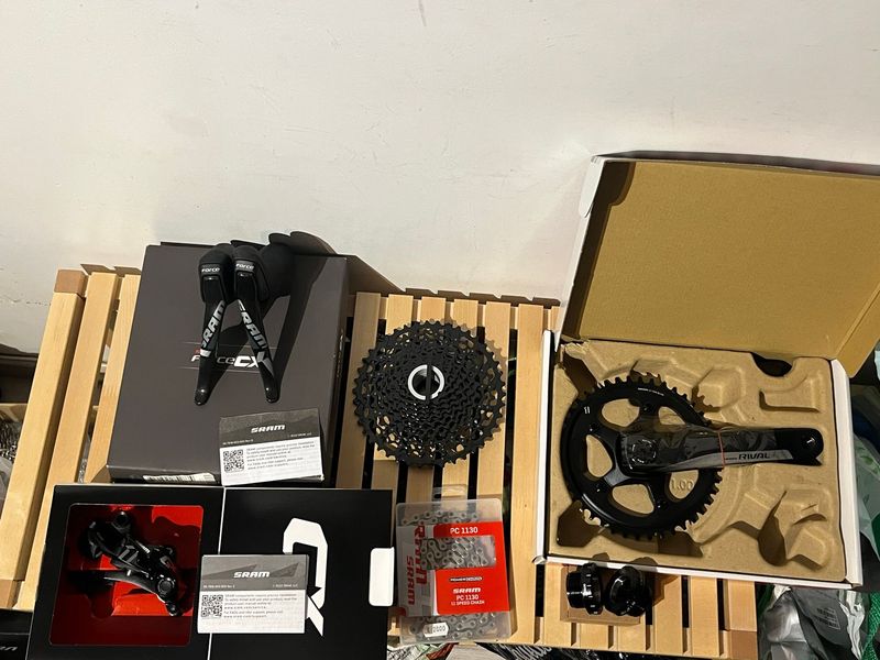 Used Sram Groupe Force 1-11V Yaw Brake Rim Groupset