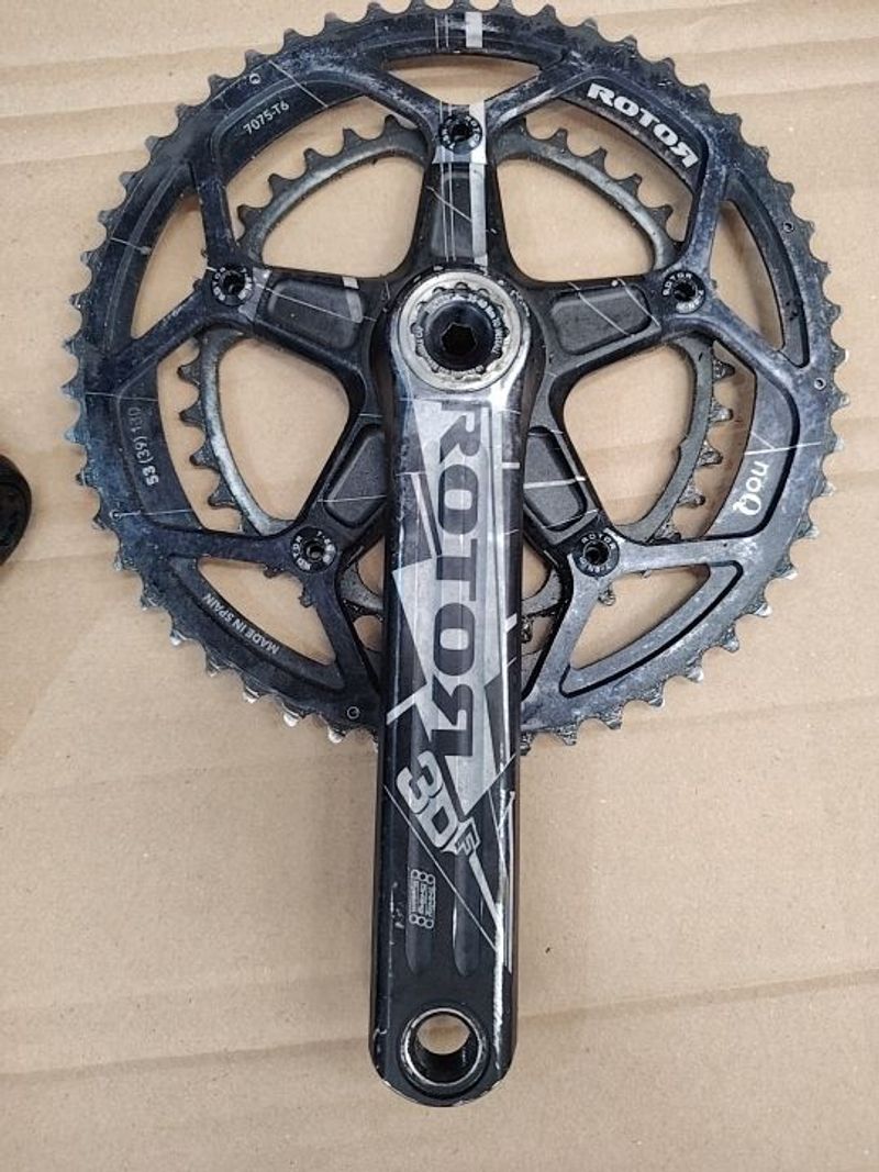 Used Rotor 3D 170mm Giro Bulloni 130mm Drivetrain & Pedals