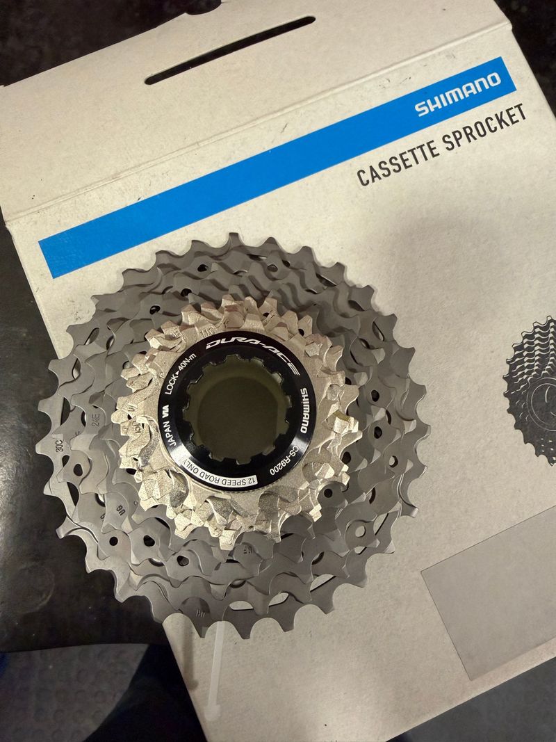 2026 Dura Ace 12v Drivetrain & Pedals usato