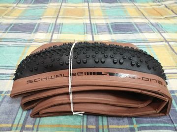 Used Schwalbe G-One Bite 700x45c Tyres & Tubes
