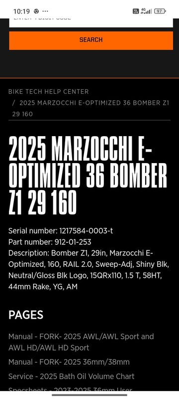 Käytetty 2025 E-OPTIMIZED 36 BOMBER Z1 29 160mm RAIL 2.0 bike — kuva 2 / 15