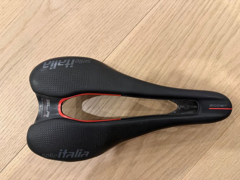 Selle Italia SLR Kit Carbonio – Selle Carbone Rouge, 135x285 Mm, Occasion