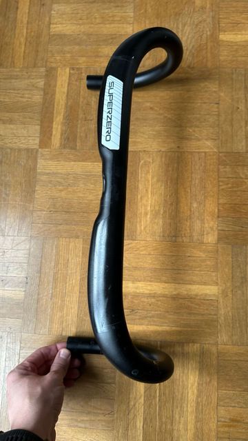 Gebrauchtes Deda Elementi Superzero DCR Di2 Aero negro blanco bike — Bild 5 von 8