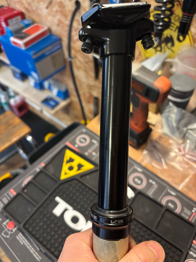 Used Kind Shock Rage iS Reggisella Telescopico 31.6mm 150mm bike — image 1 of 6