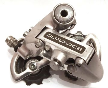 Used Shimano DURA ACE Rear Derailleur Drivetrain & Pedals