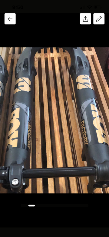 Used Fox 38 Float Factory Kashima bike — image 2 of 3