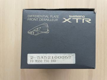 Brugt Shimano XTR FD-M950 Drivetrain & Pedals