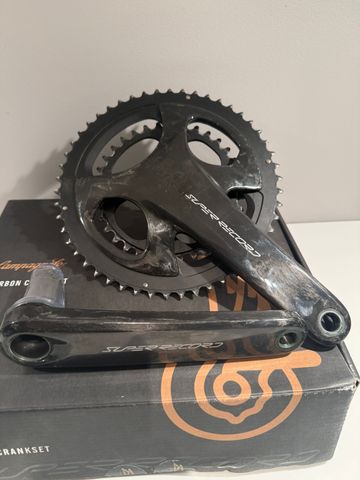 Campagnolo Super Record ProT Carbon 12-speed Crank 50/34 172.5mm 2025 Drivetrain & Pedals usato